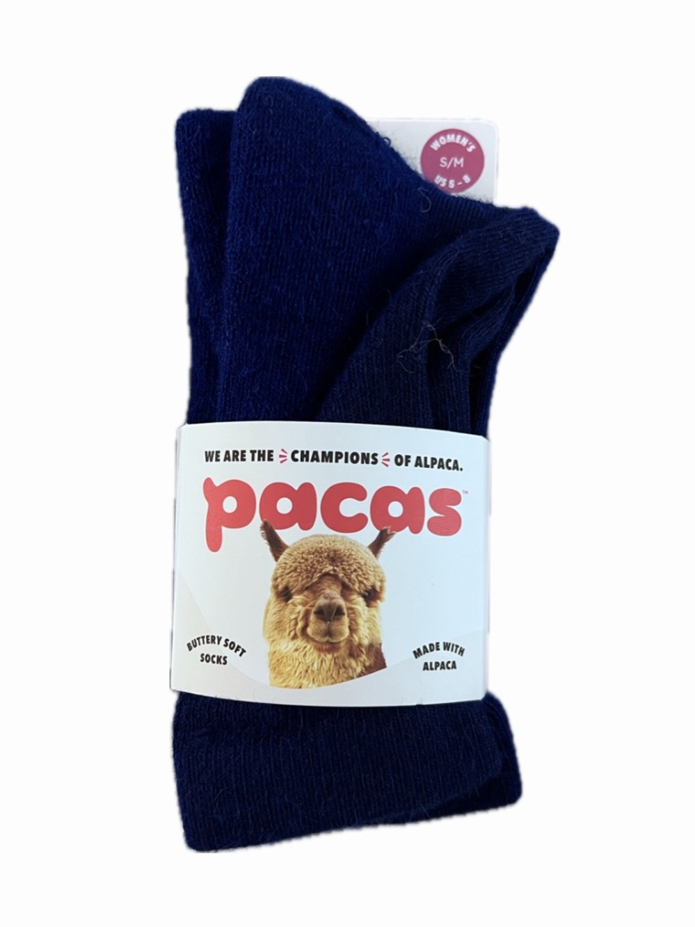 NWT Navy Blue Alpaca Socks